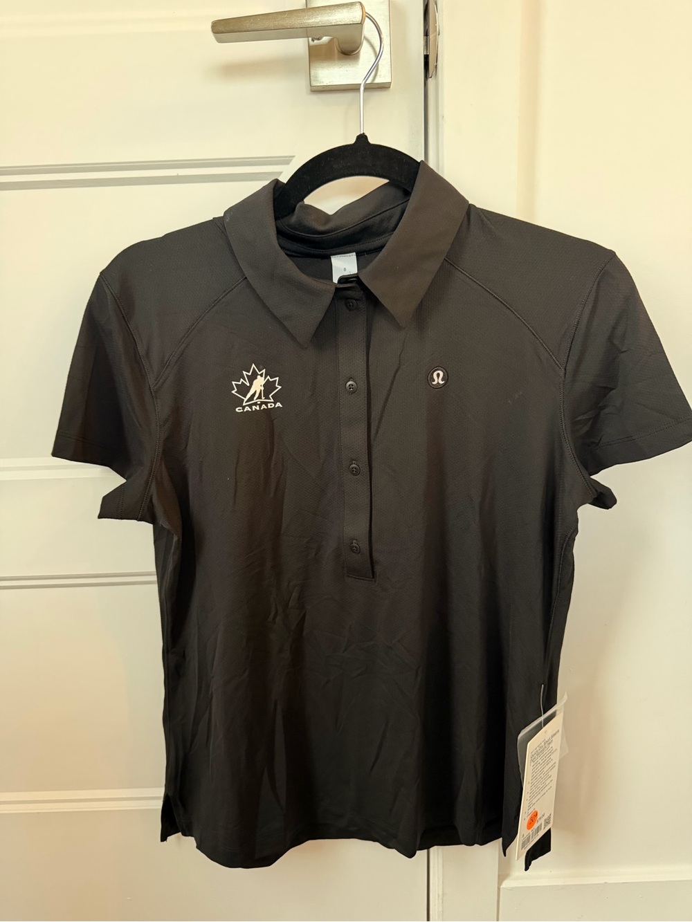 Lululemon Womens Quick Dry Short Sleeve Polo